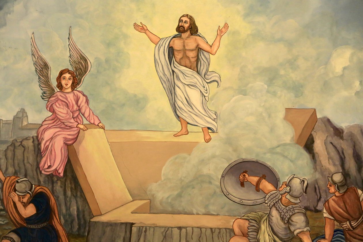 Résurrection du Christ, Église Saint-André, Domancy - Unbekannter Künstler