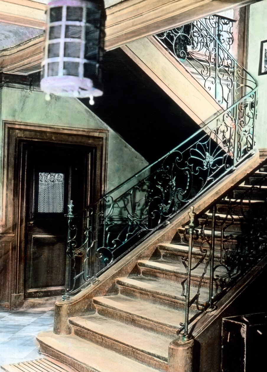 Escalier dans la maison de Goethe - Unbekannter Künstler