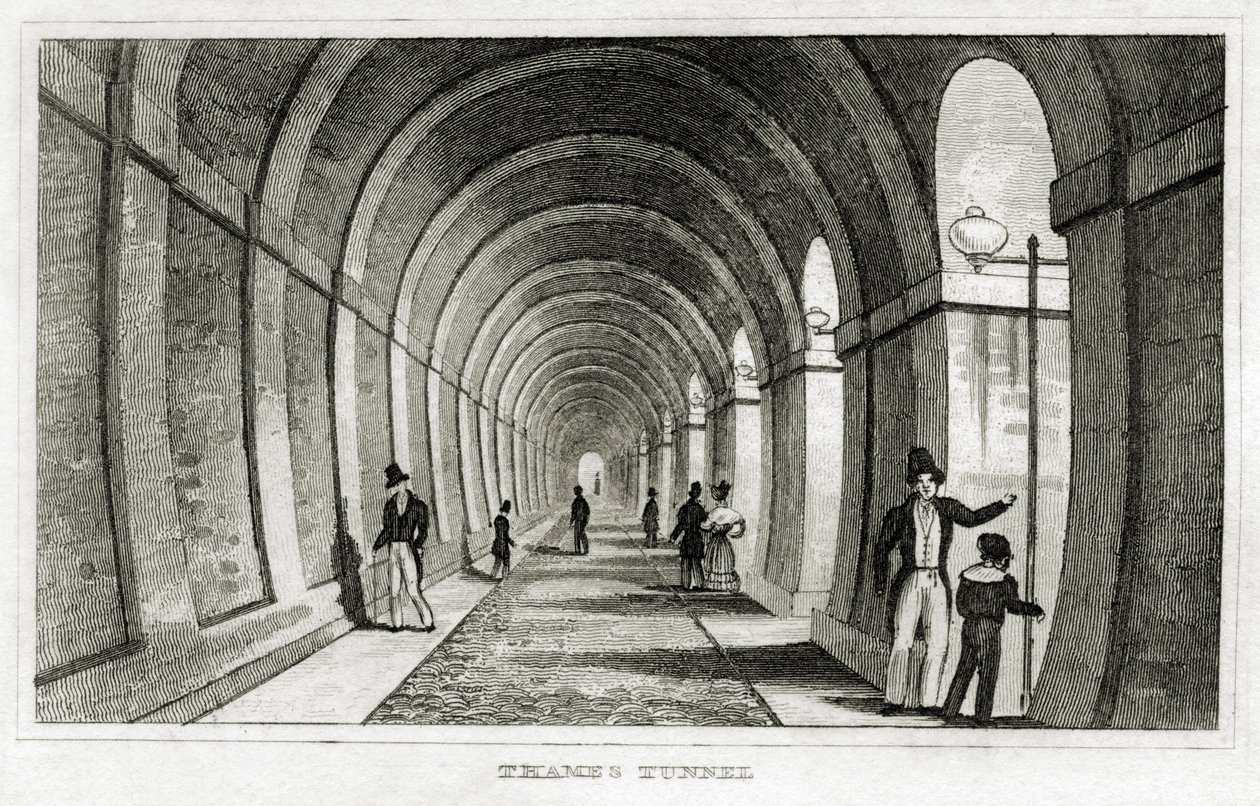 Tunnel de la Tamise - Unbekannt