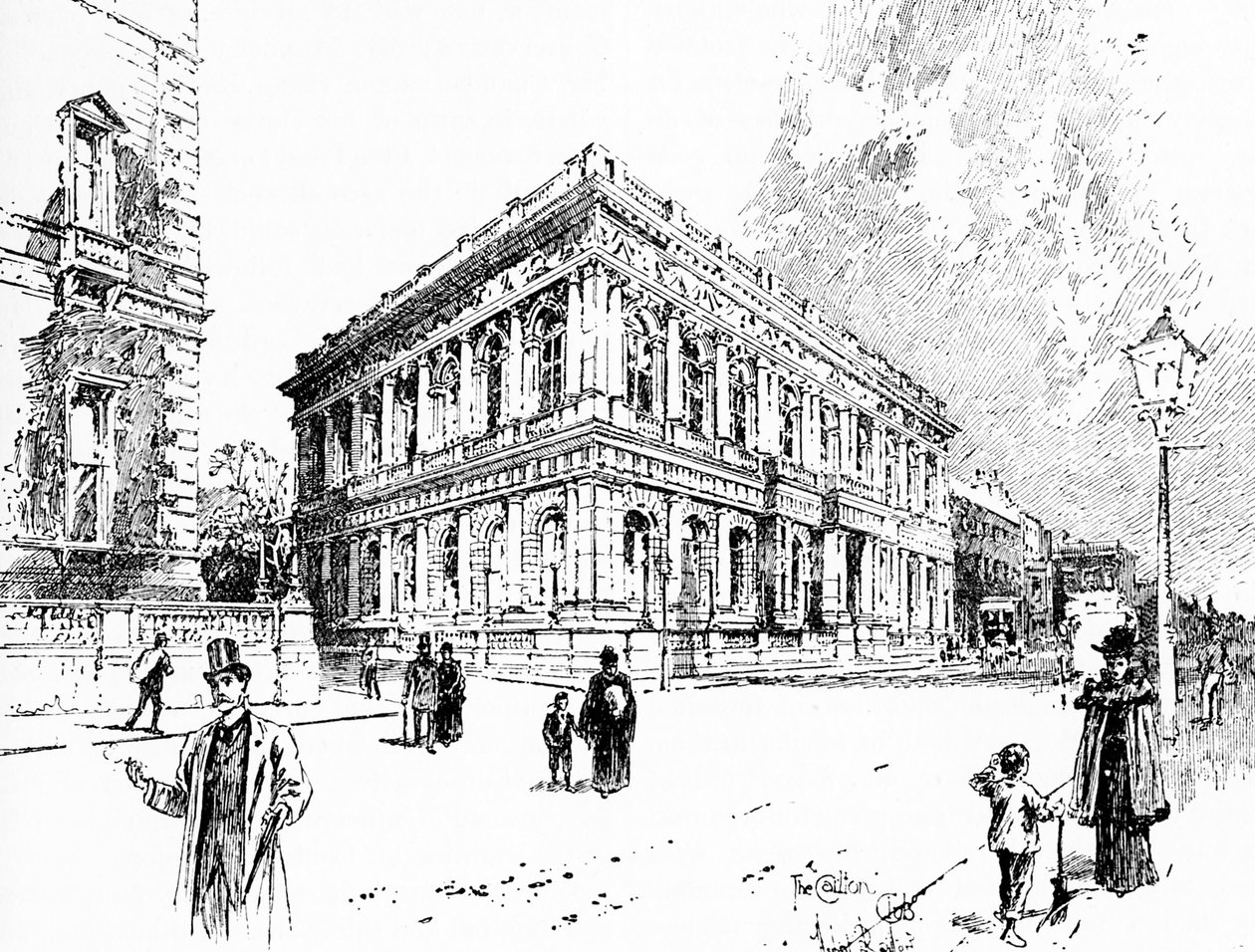Le Carlton Club, Pall Mall, Londres - Unbekannter Künstler