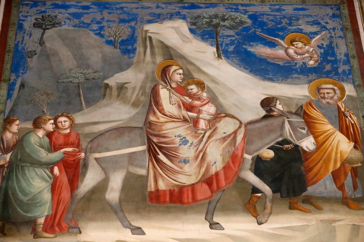 La Chapelle Scrovegni. Fresque de Giotto - Unbekannter Künstler