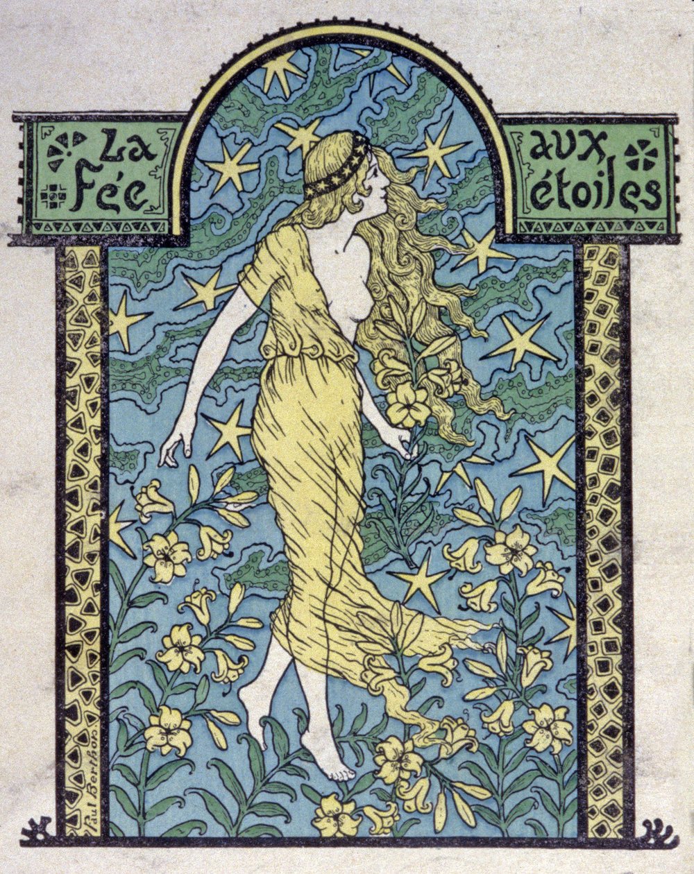 La fée étoile, vers 1900 (illustration) - Unbekannter Künstler
