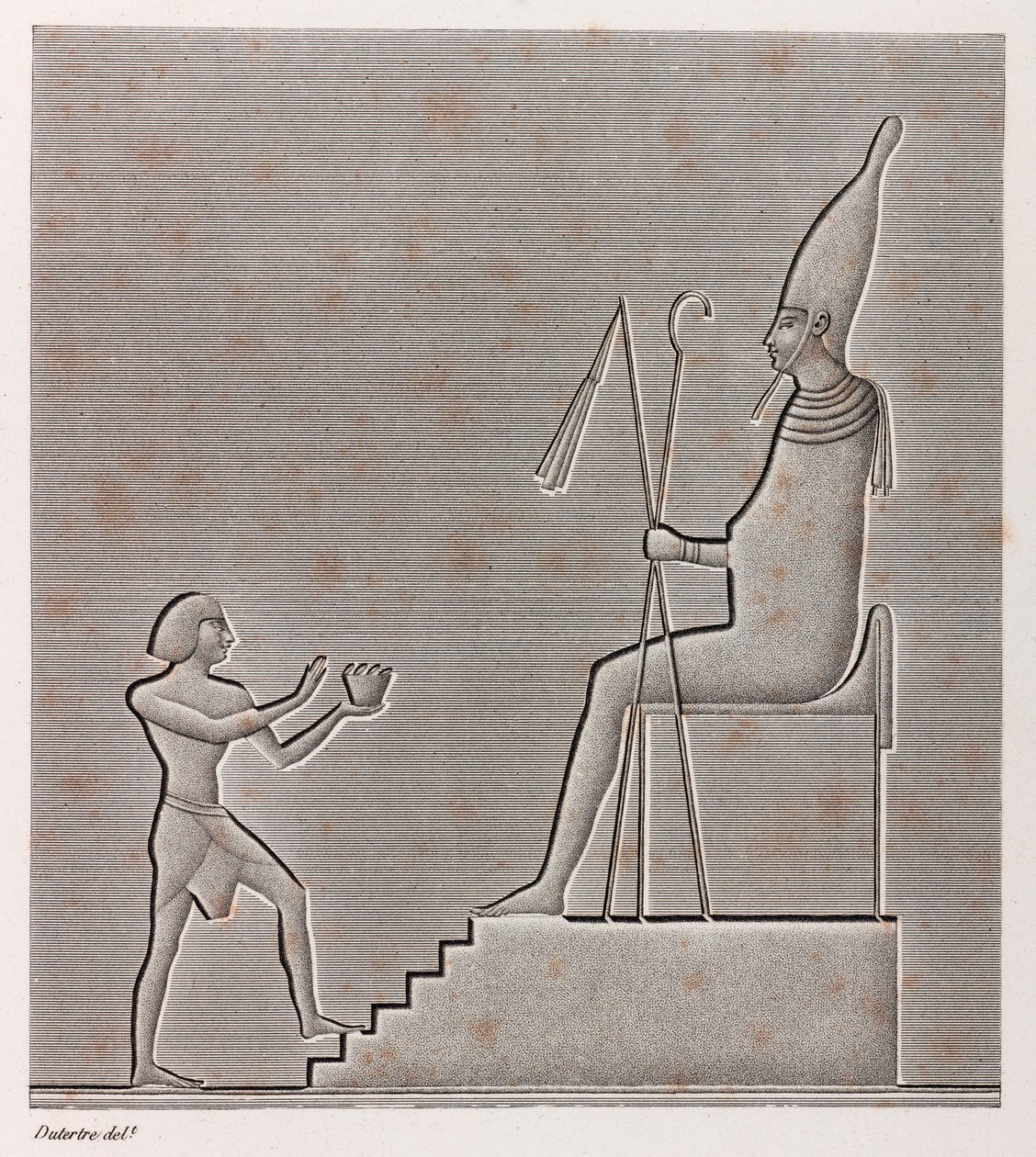 Thèbes, Karnak (détail) - Unbekannt
