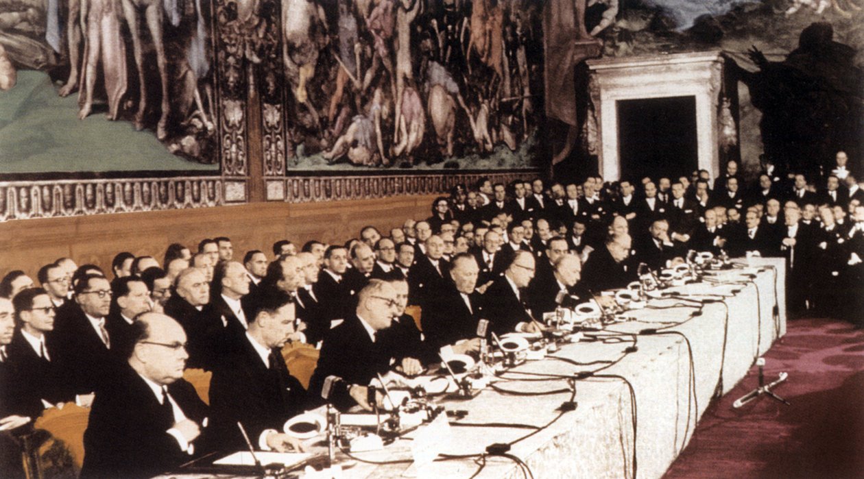 Traité de Rome, 25 mars 1957 - Unbekannter Künstler