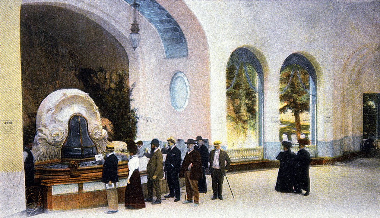 Vichy, source des Célestins, c. 1910 (carte postale) - Unbekannter Künstler