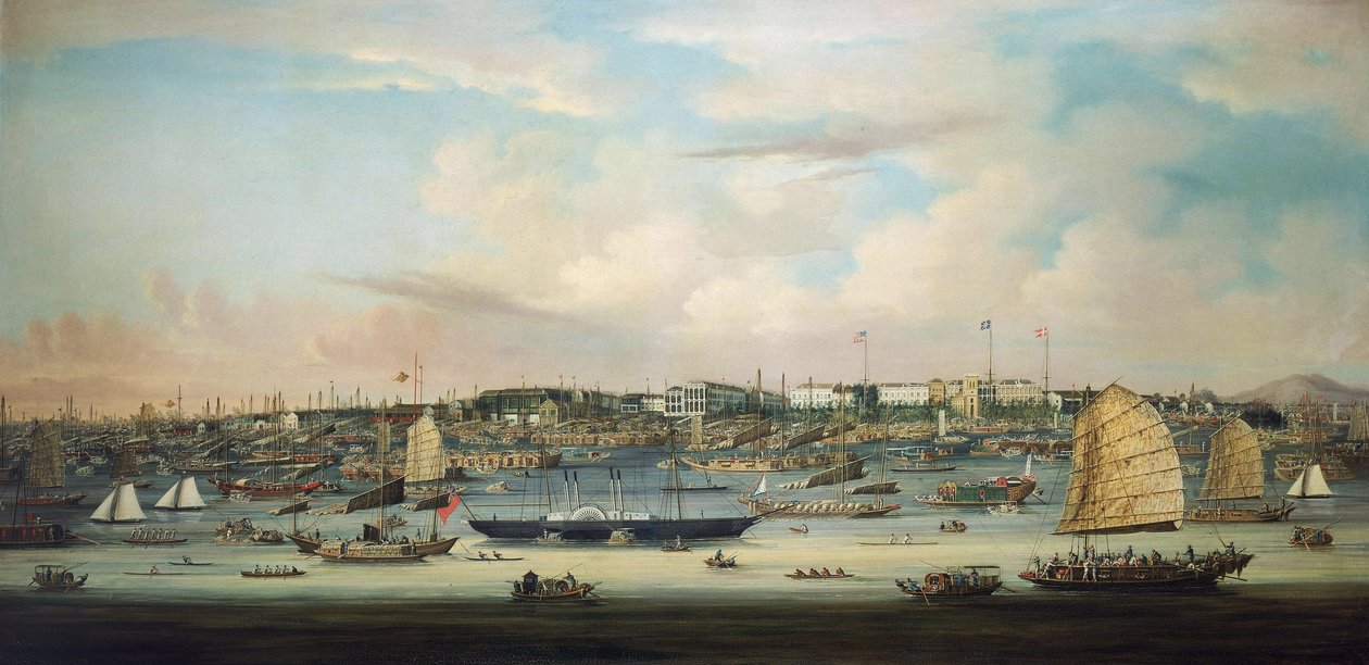 Vue de Canton - Unbekannter Künstler