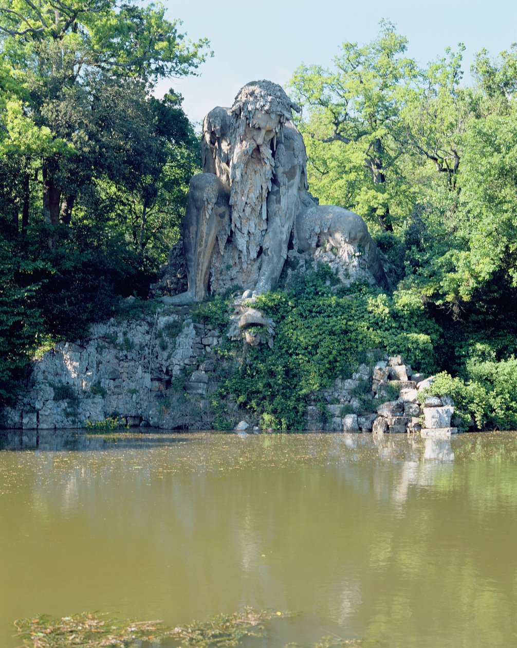 Vue du Colosse des Apennins (photo) - Unbekannt