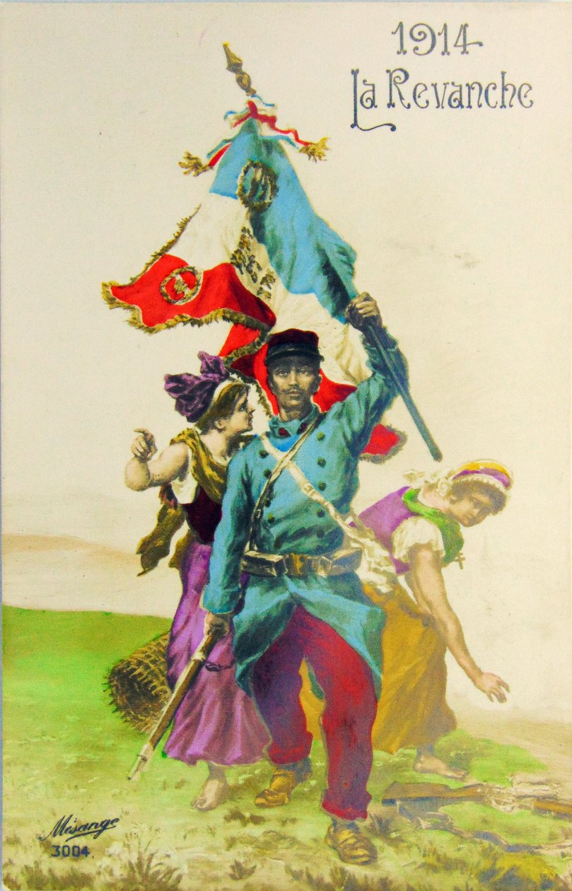 Guerre 14/18, Vengeance, début du 20e siècle (carte postale) - Unbekannter Künstler