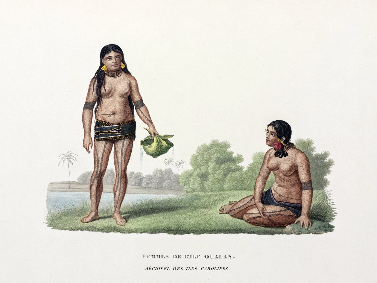 Femmes des îles Carolines - Unbekannt