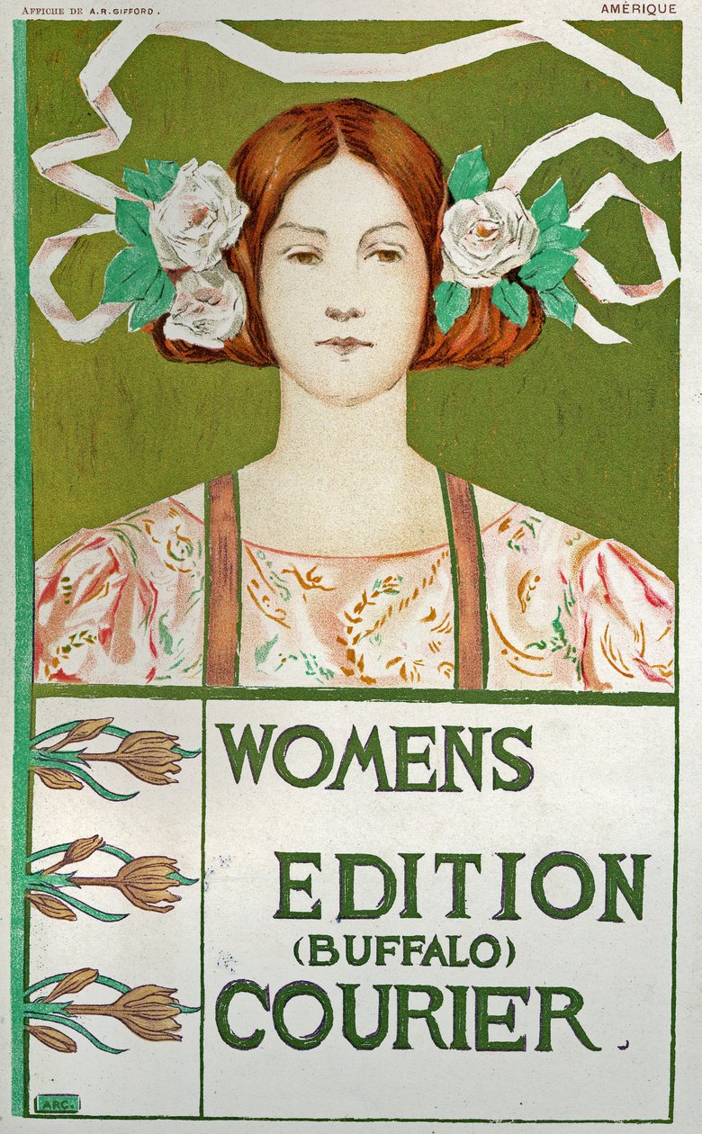 Édition des femmes, Buffalo Courrier - Unbekannter Künstler
