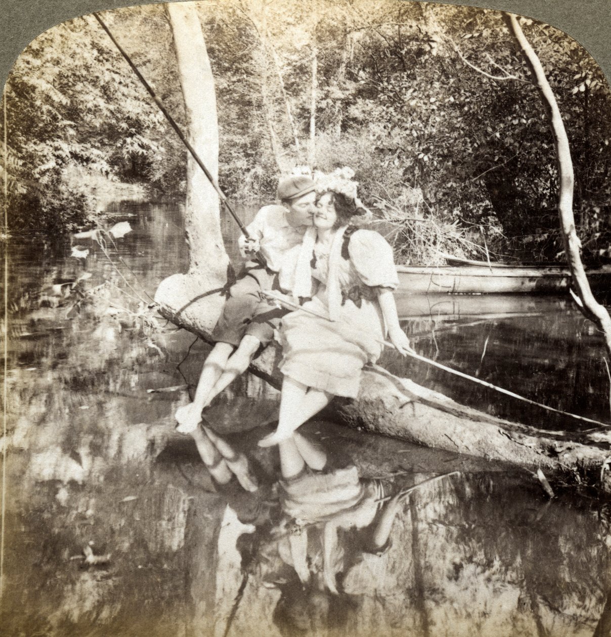 Un bateau de pêche - Underwood and Underwood