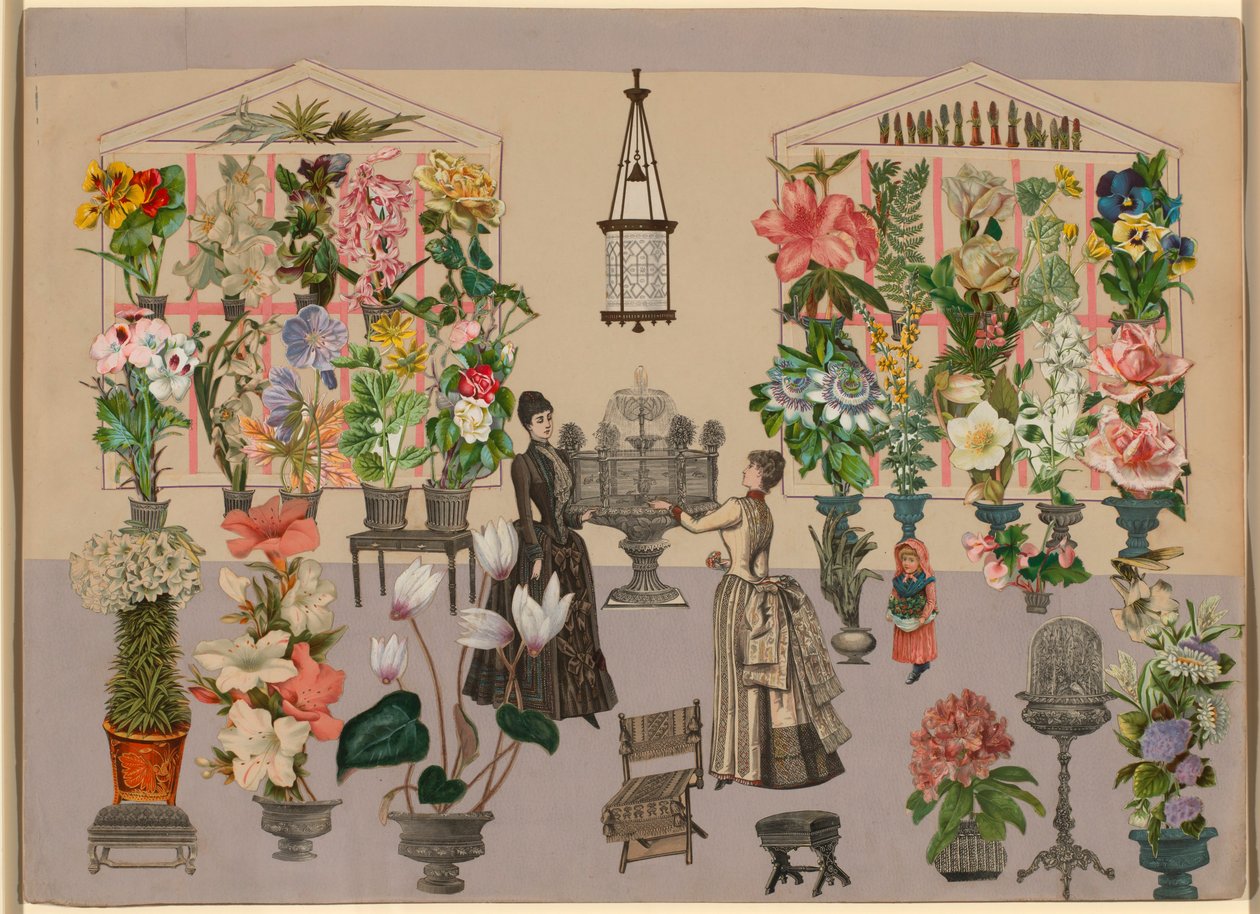 Sans titre (collage victorien) - Unidentified