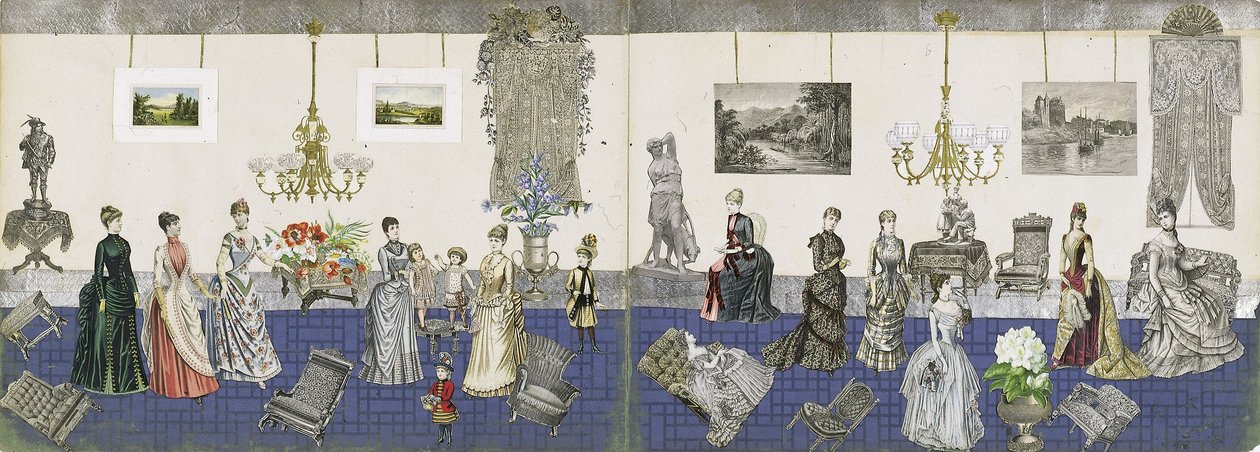 Sans titre (collage victorien) - Unidentified