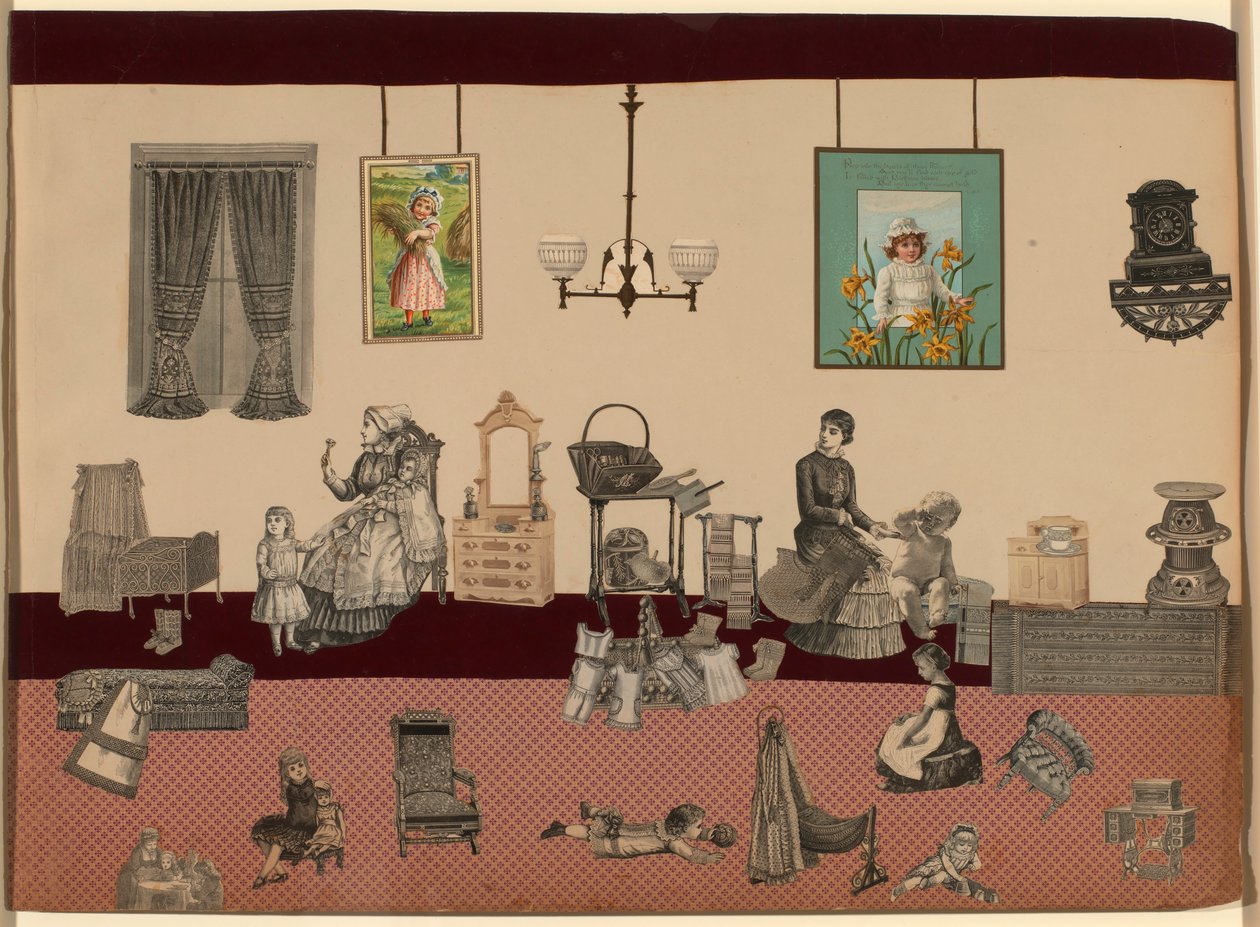 Sans titre (collage victorien) - Unidentified