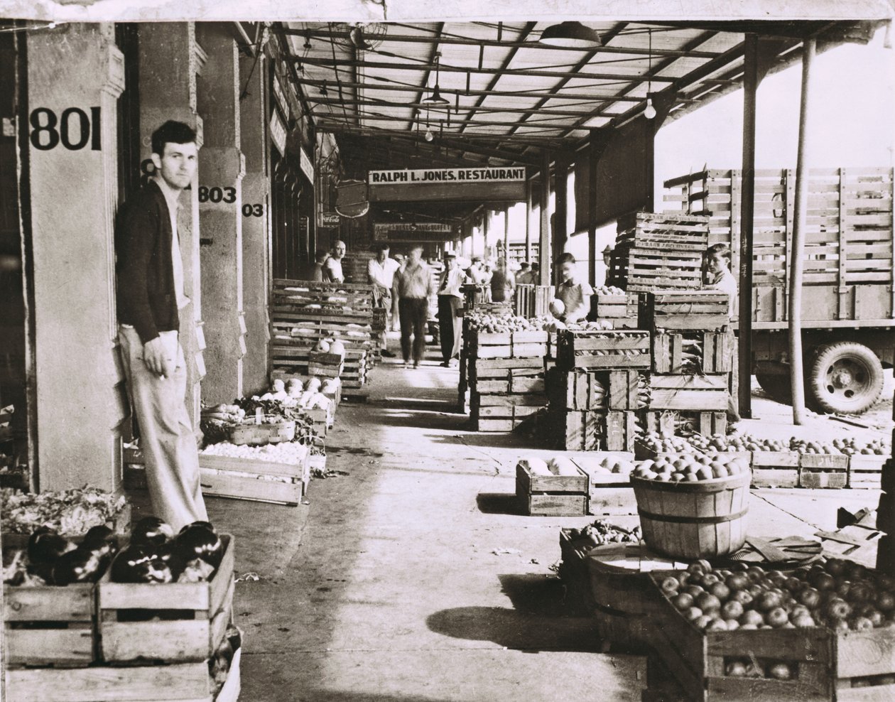 Commission Row (Produce Row), Saint-Louis - Unknown