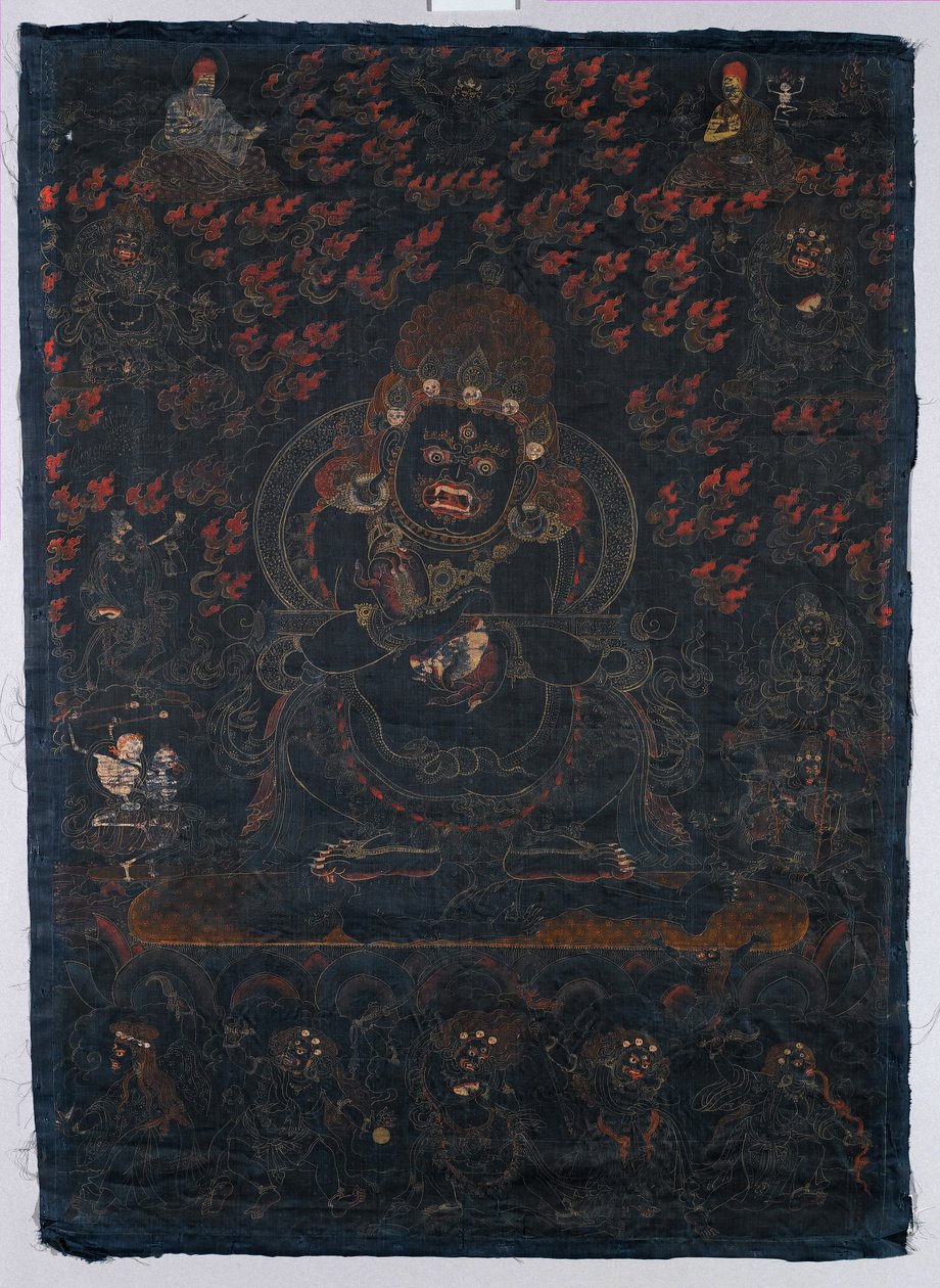Mahakala, protecteur de la tente, Tibet. - Unknown