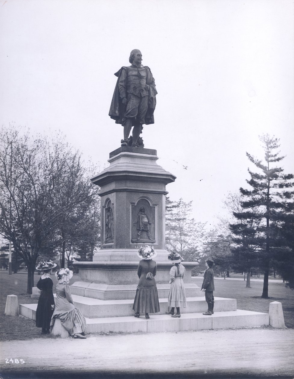 Monument de Shakespeare. Tower Grove Park. - Unknown
