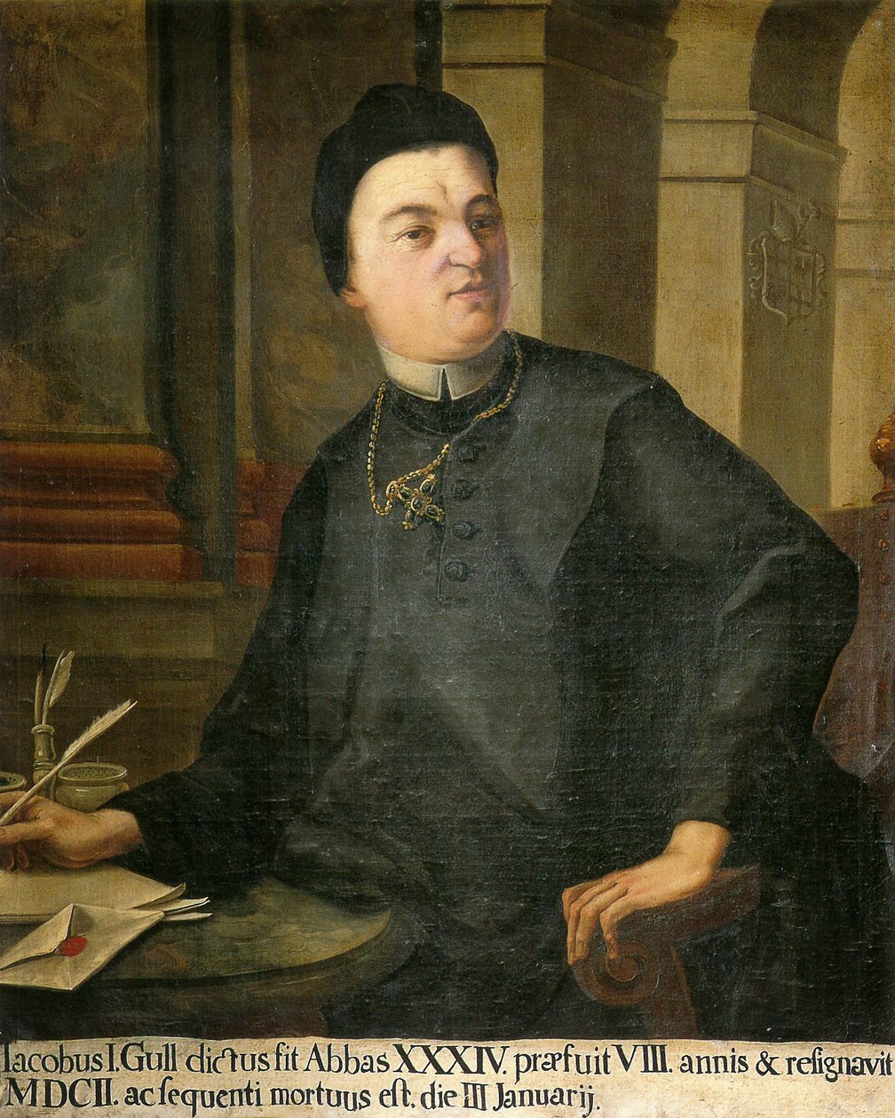 Le 34e abbé, Jakob Gull (Gall) - Unknown