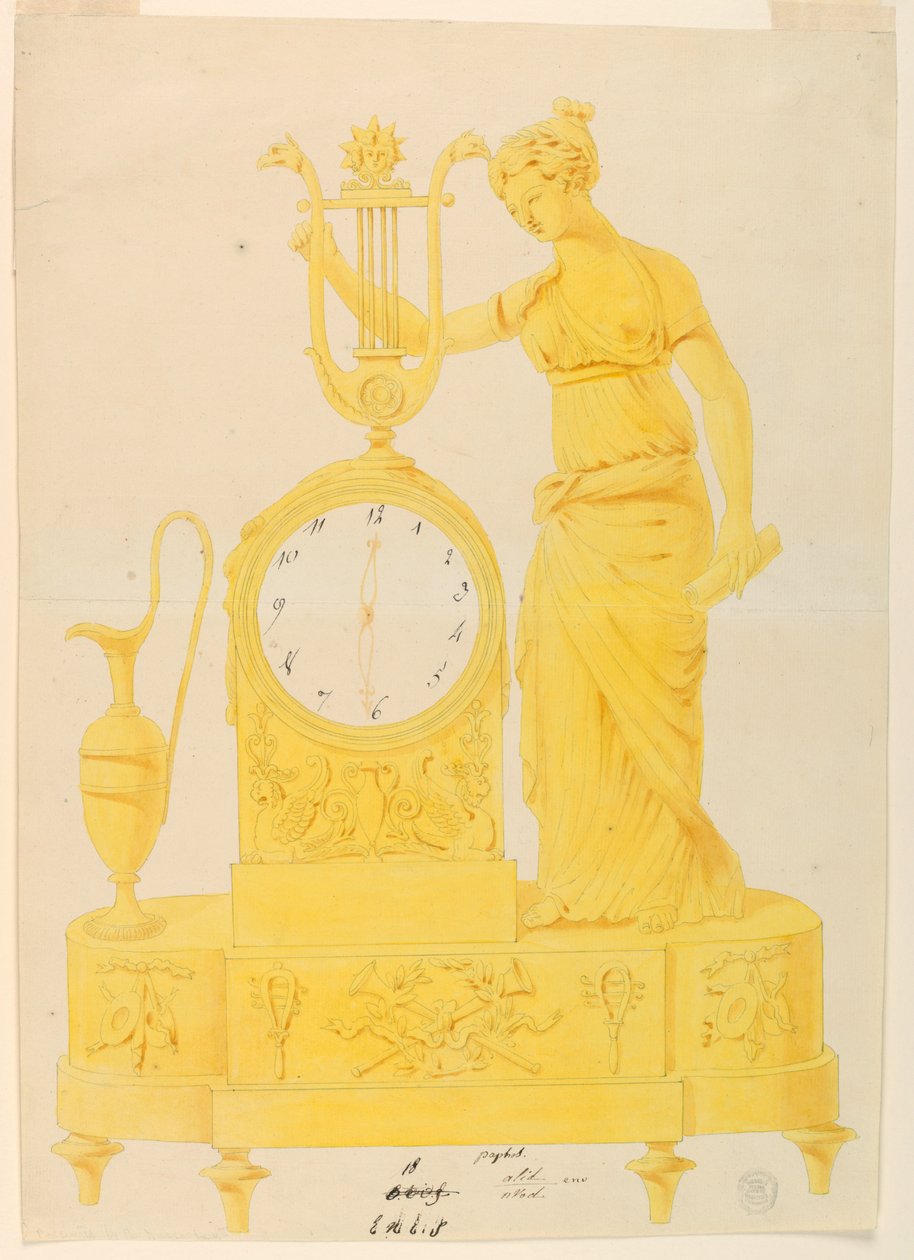 Conception pour une horloge - Unknown
