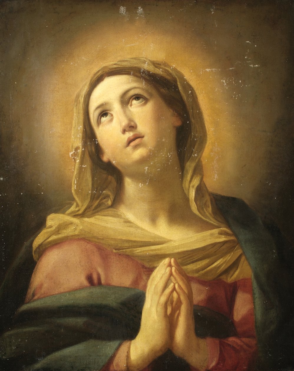 La Vierge Marie priant - Unbekannt Unbekannt