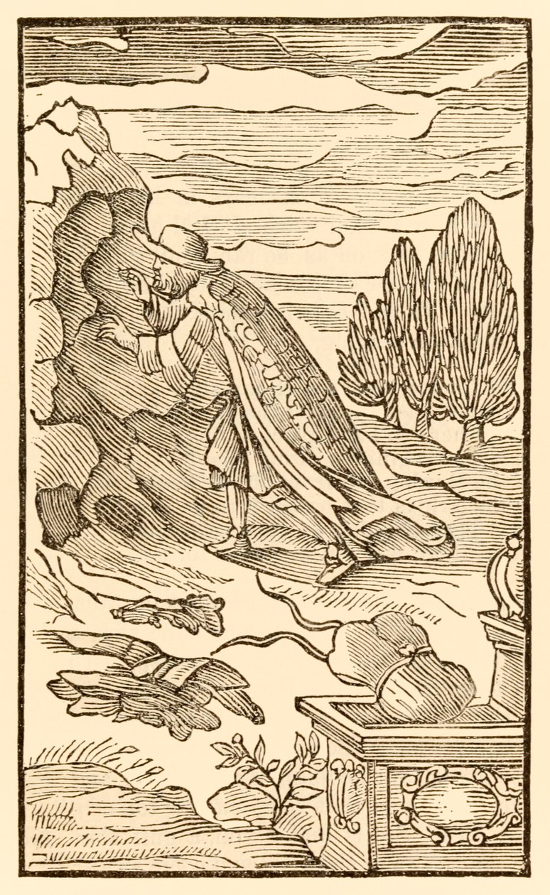 Qui est-ce ? Le Pèlerin de Le Voyage du Pèlerin de ce Monde à Celui qui Vient de John Bunyan - Unknown