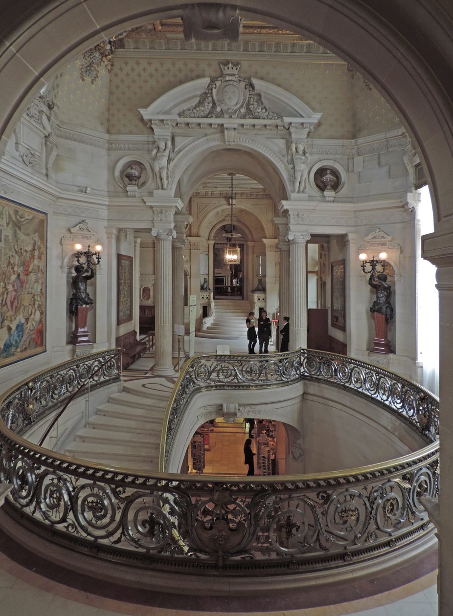 Chantilly, Château : Hall d