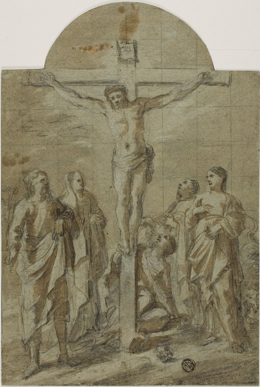 Crucifixion avec saints - Unknown
