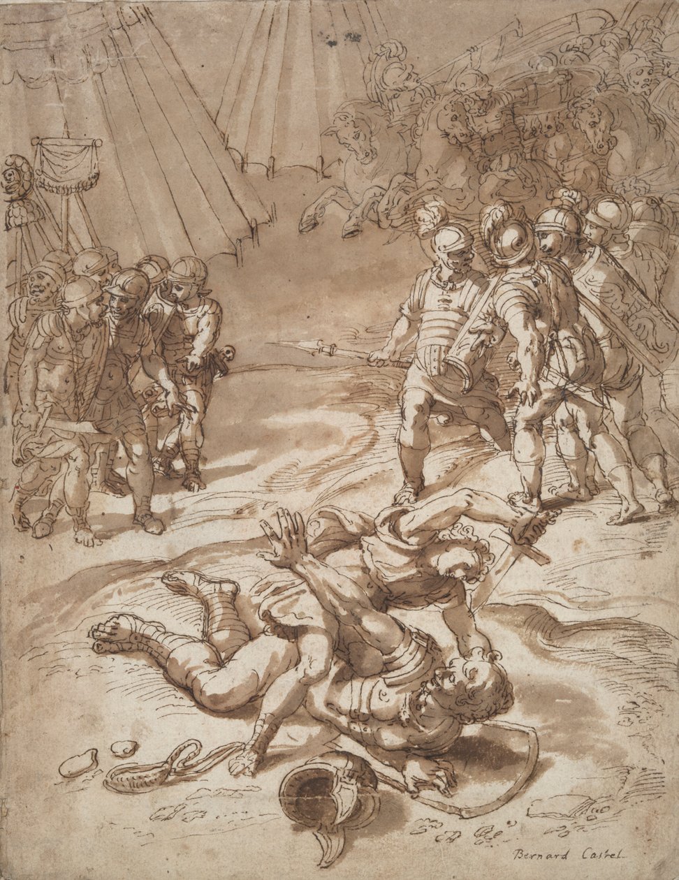 David tuant Goliath - Unknown
