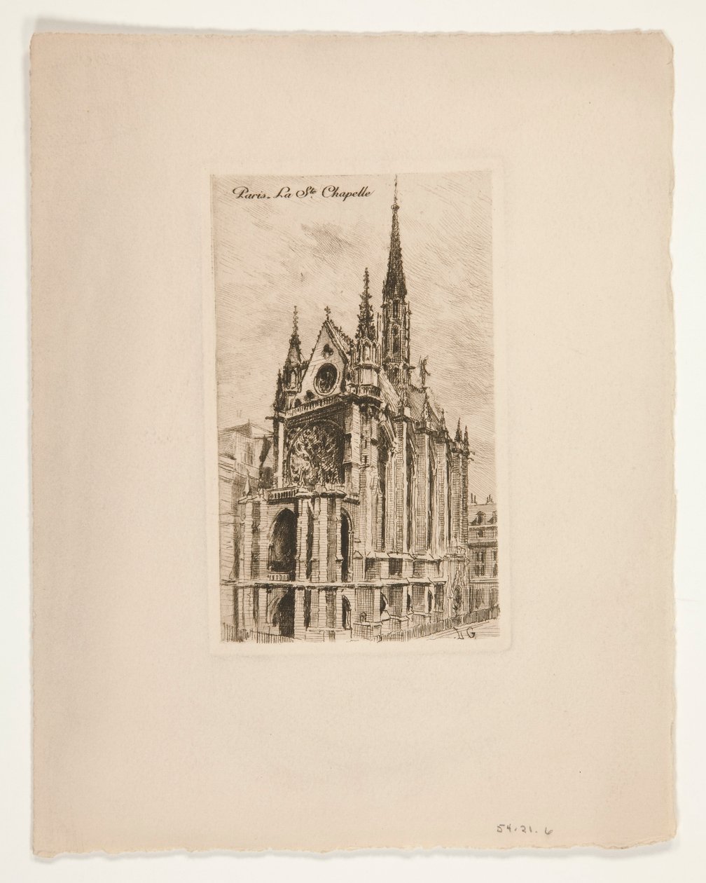Paris, La Sainte-Chapelle - Unknown