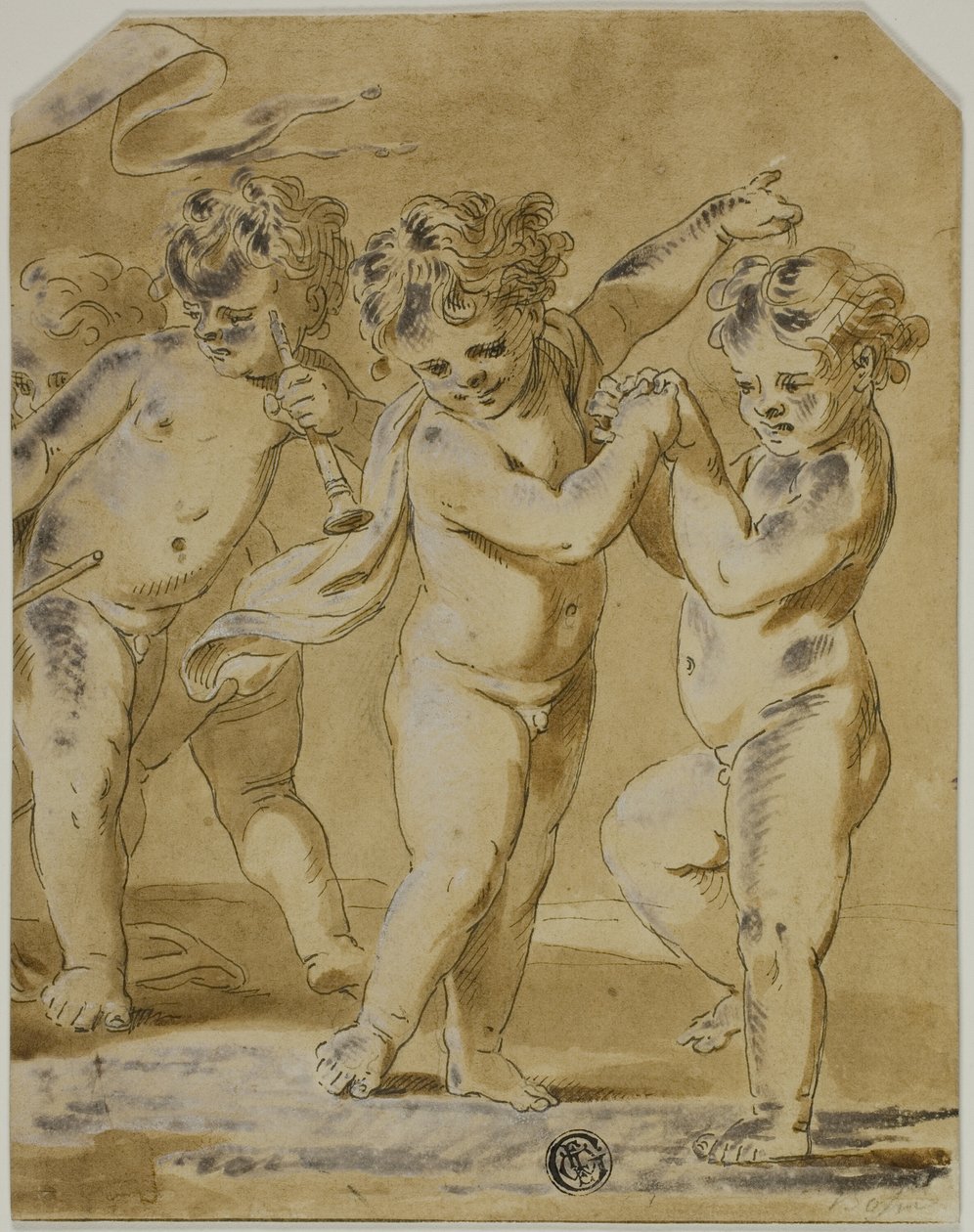 Bacchanale de putti - Unknown