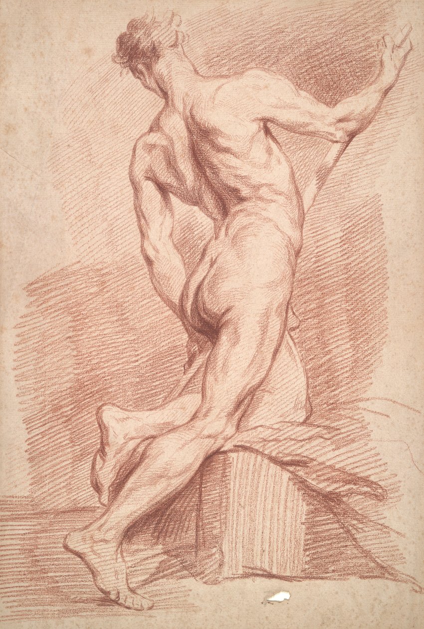 Étude de nu masculin - Unknown