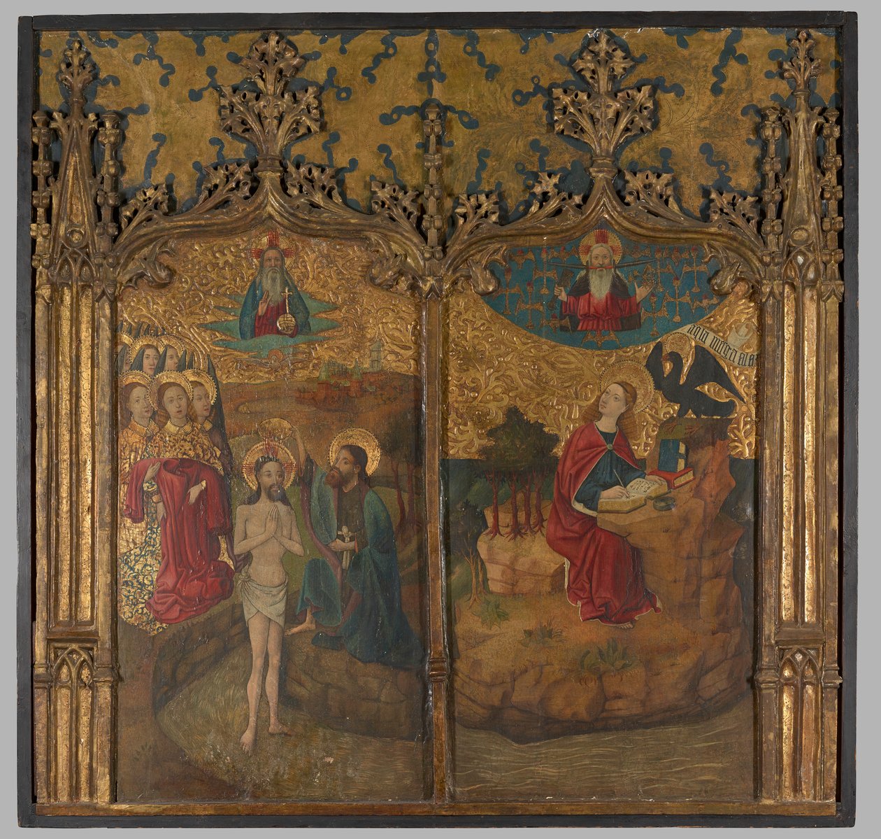 Le Baptême du Christ et Saint Jean - Unknown