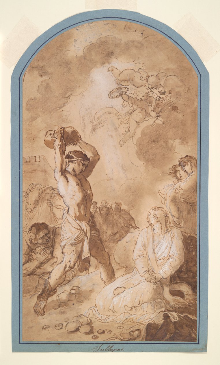 La Lapidation de Saint Étienne - Unknown