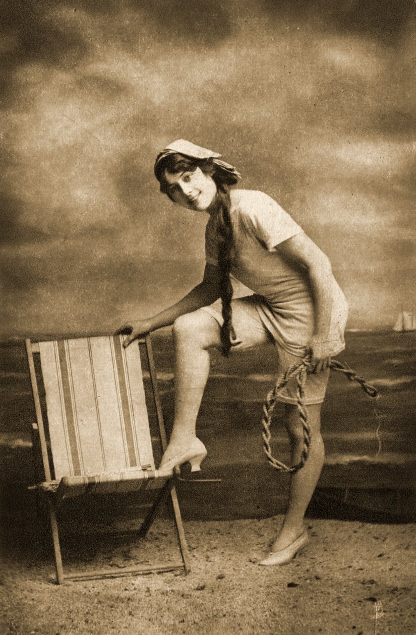 La fille en vacances, c.1905 - Unknown