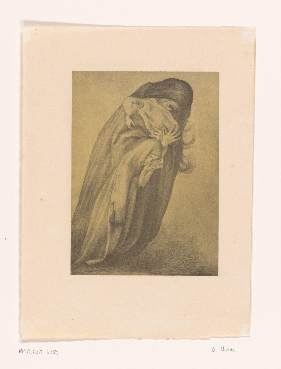 Deux femmes avec un enfant mort - Unknown