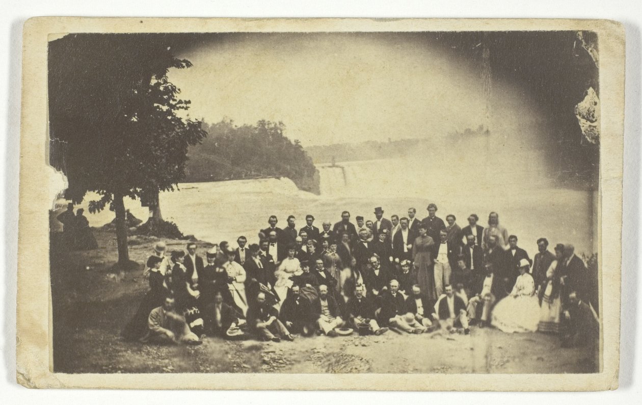 Sans titre (Groupe aux chutes du Niagara) - Unknown