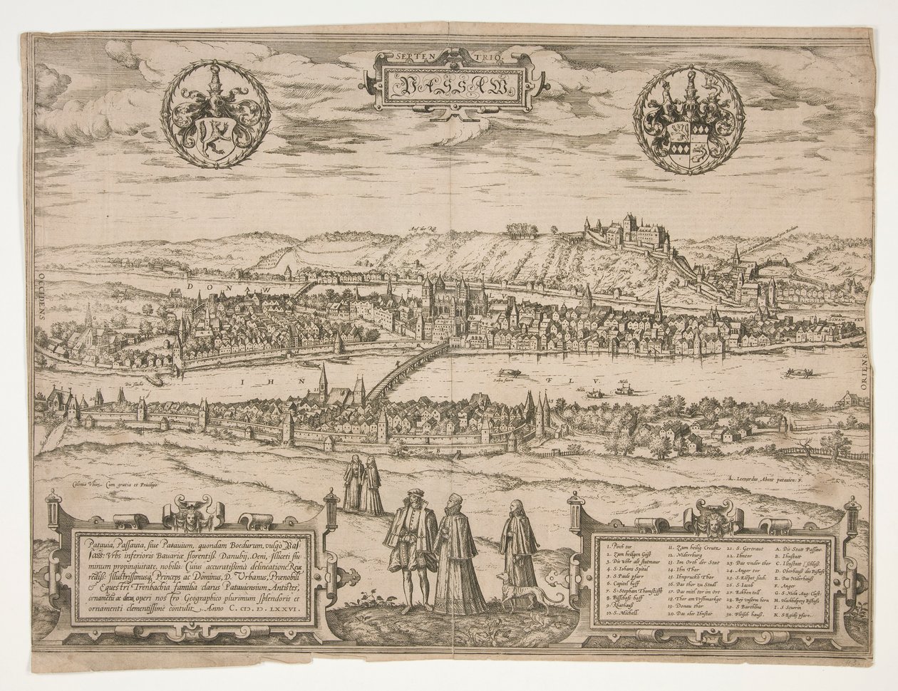 Vue de Passaw - Unknown