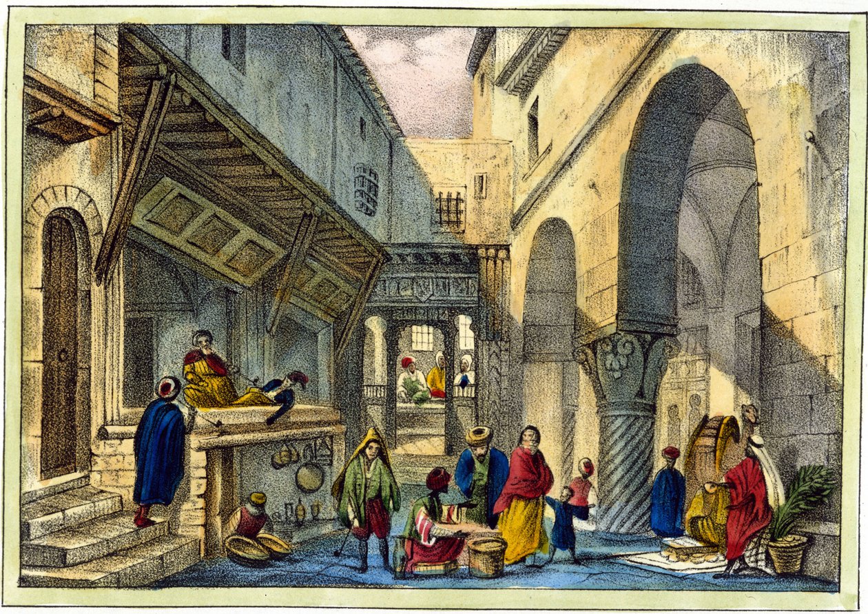 Un souk à Alger - Unknown artist