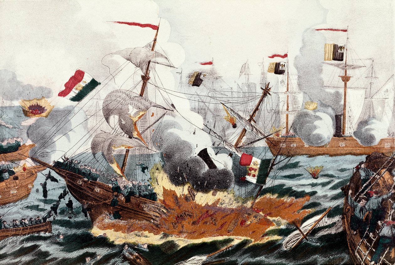 Bataille de Lissa, 20 juillet - Unknown artist