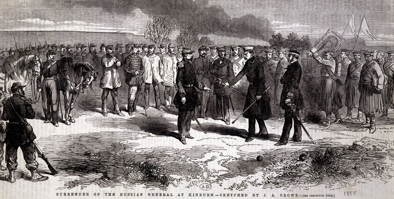 Guerre de Crimée : reddition de la Russie - Unknown artist