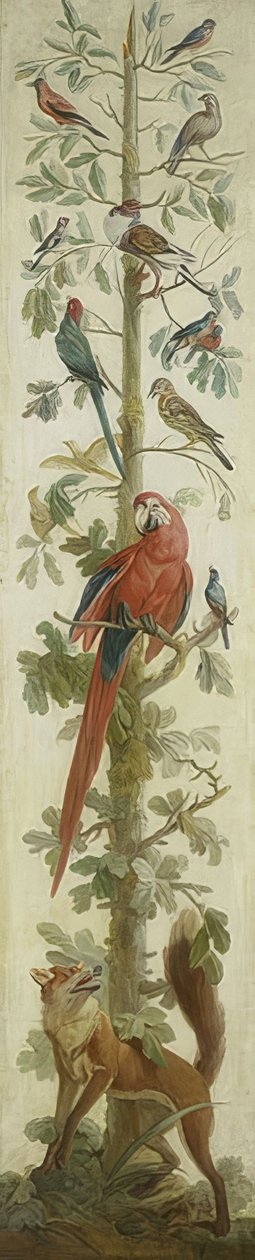 Représentation décorative avec des animaux. 1760-1800 - Unknown