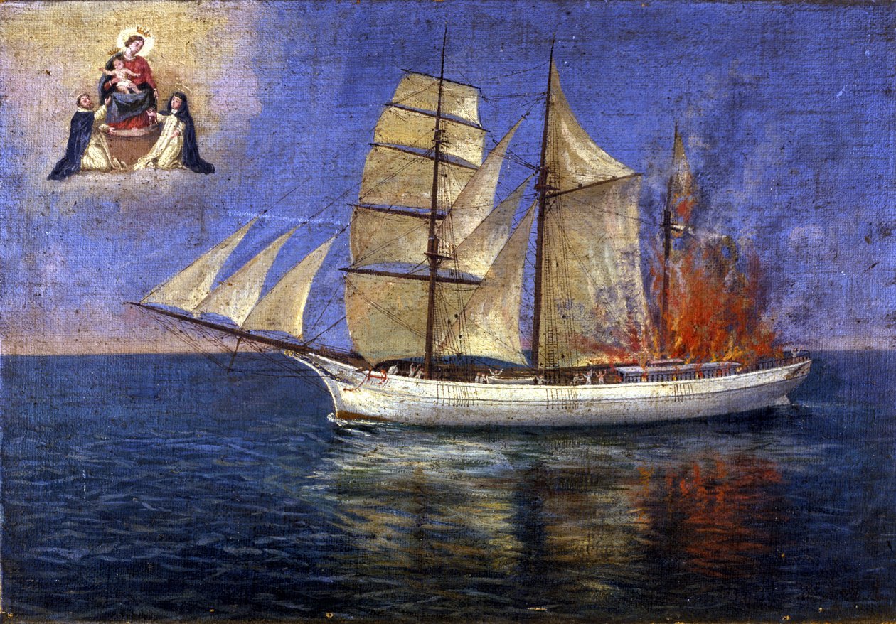 Incendie à bord d