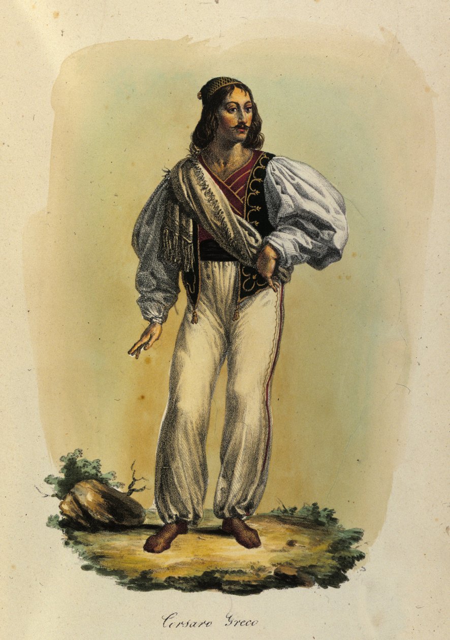 Pirate grec du 18e siècle - Unknown artist