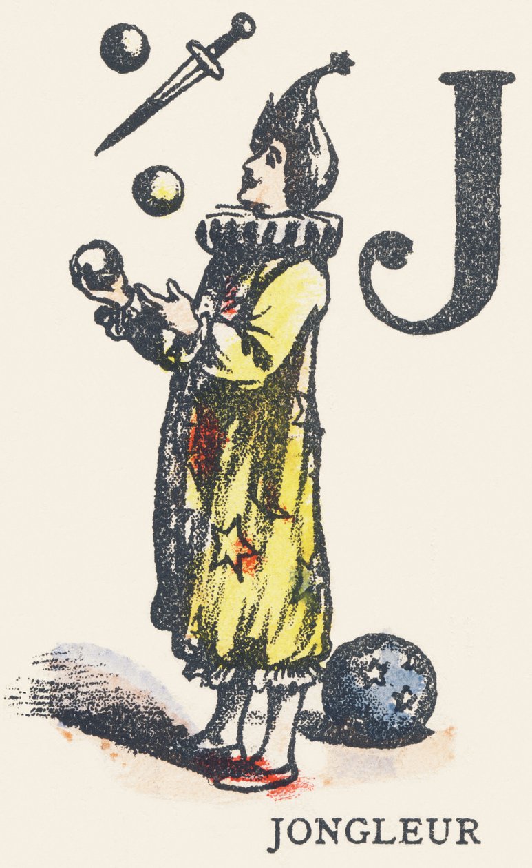J: jongleur - Unknown artist