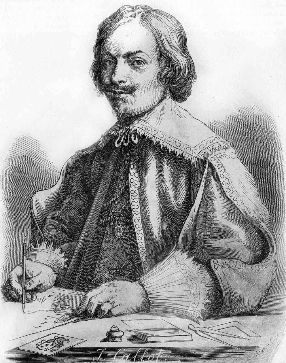 Jacques Callot, caricaturiste et graveur français (Nancy) - Unknown artist