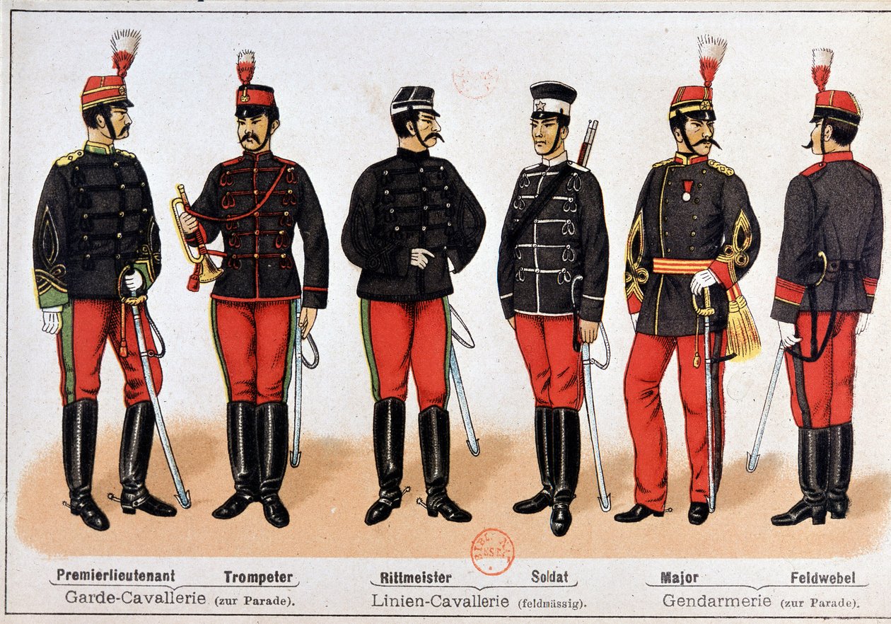 Armée japonaise, fin du XIXe siècle - Unknown artist