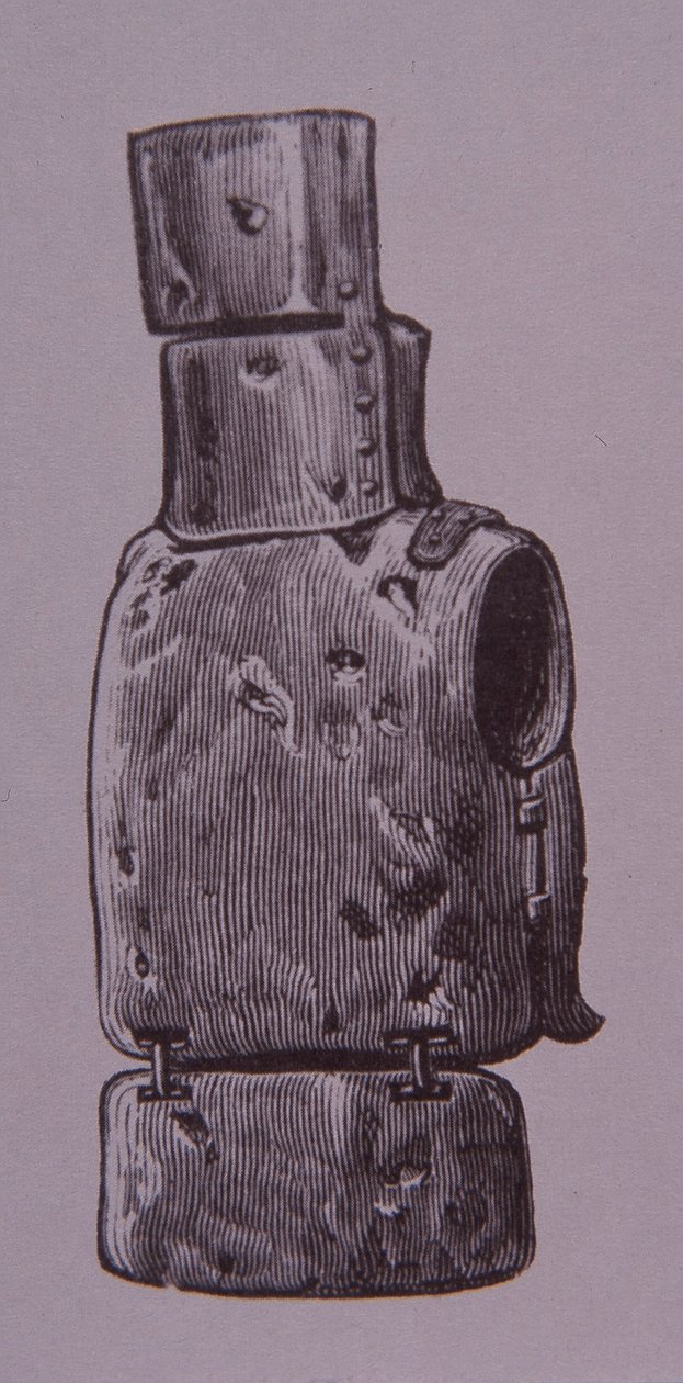Armure faite maison de Ned Kelly (gravure) - Unknown artist