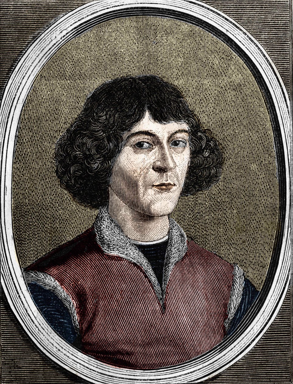 Nicolas Copernic (Nicolaus Copernicus). - Unknown artist