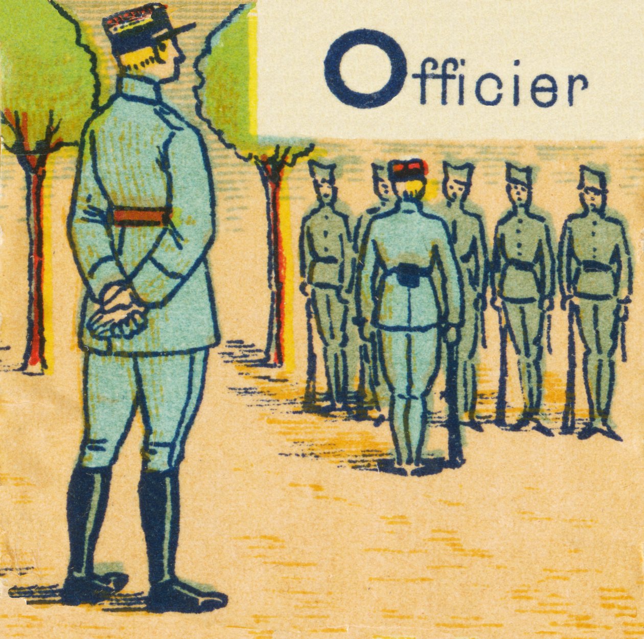 O comme Officier - Unknown artist