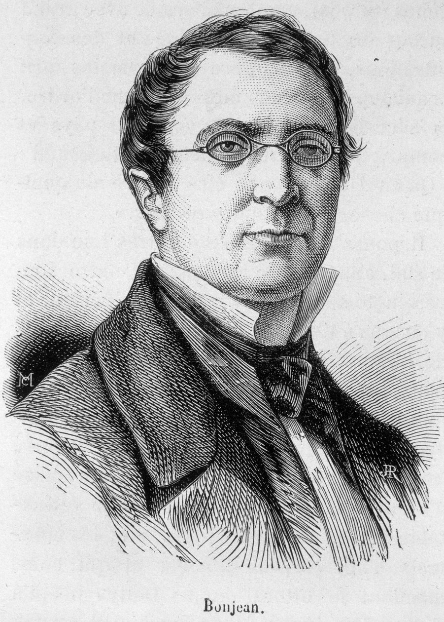 Portrait de Bonjean - Unknown artist